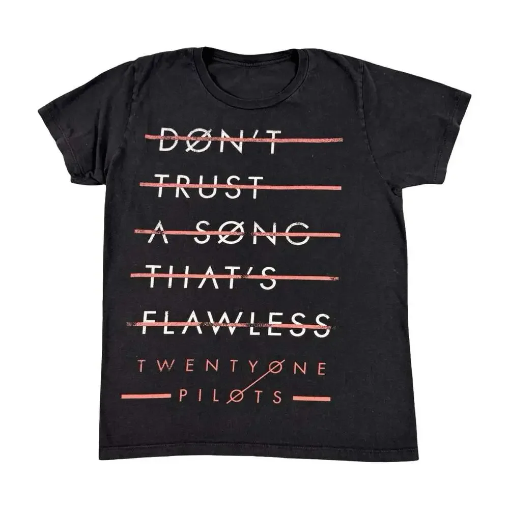 Twenty One Pilots Black Graphic T-Shirt 
